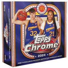 2024 Topps Chrome McDonald's All American Games Basketball MEGA Box